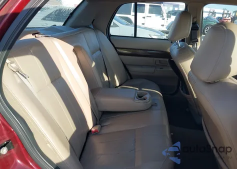 2004 Mercury Grand Marquis Ls из США, поврежденный, VIN 2MEFM75W34X624644